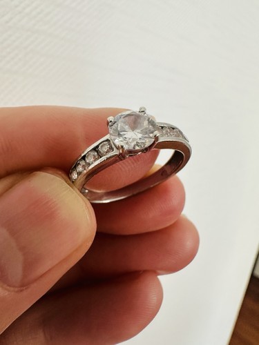 Bague maty argent 925 très - bague, en