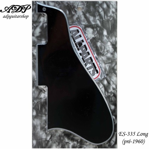 Plaque pickguard long noire - plaque,