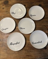 6 assiettes à fromage