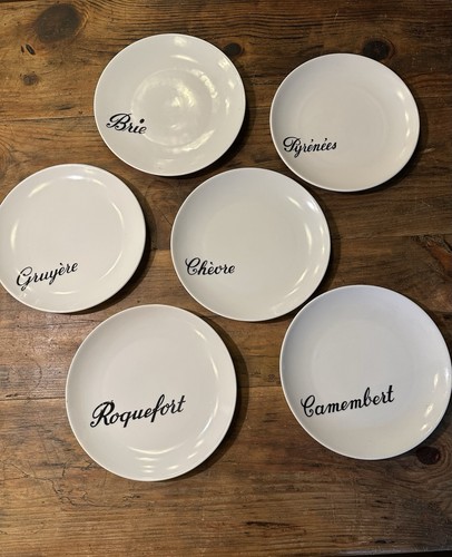 Assiettes fromage - à,