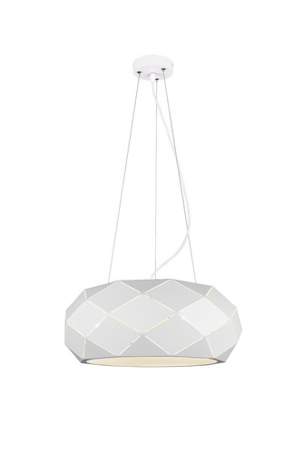 Lustre moderne design blanc - lustre,