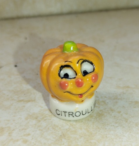 Fève citrouille halloween - citrouille,