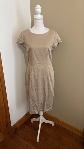 Robe gant taille - taille, beige