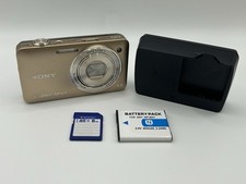 Sony Cyber-shot DSC-WX5 Gold 12.2MP Compact Digital Camera w/ Charger SD Card JP