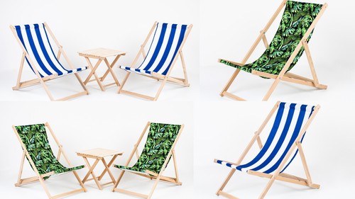 Transats bois chaise - transats,
