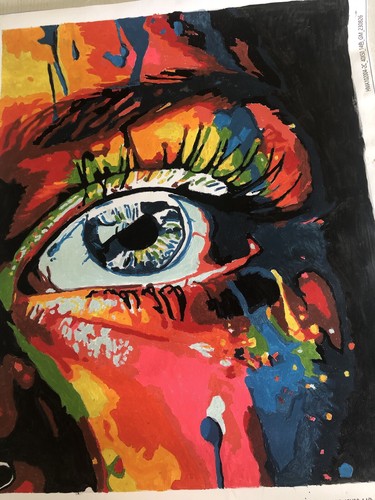 Peinture sur toile - sur,