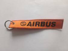 Porte-clé Aviation Bandeau Valise AIRBUS The Airbusway Keychain vintage