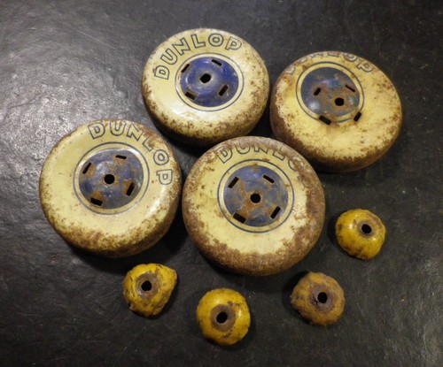 Lot roues tôle dunlop - roues,