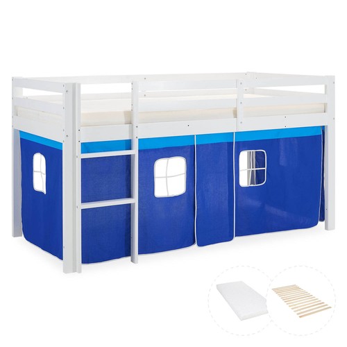 Lit superposé 90x200 matelas - lit,