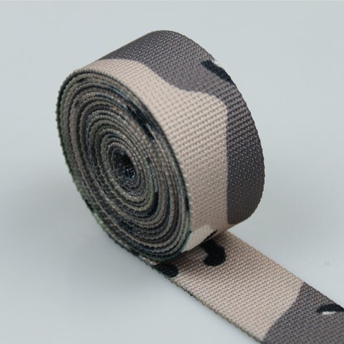 Camouflage woven tape webbing