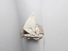 Windsurf : Bague en Argent 925