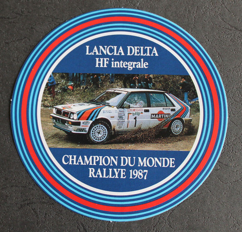 Autocollant sticker lancia - /,