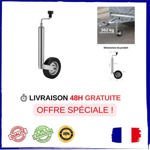 Roue jockey remorque caravane - roue,