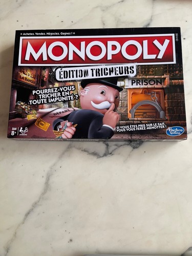 Jeu monopoly edition - monopoly, tricheurs