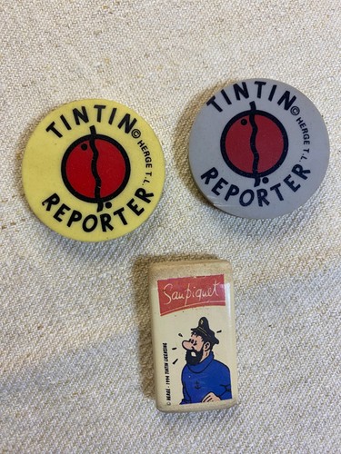 Lot gommes tintin - lot, de
