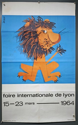 Jean bachès 1964 poster - jean,