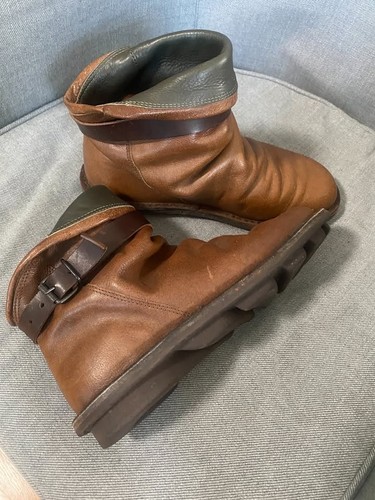 Trippen short leather boots