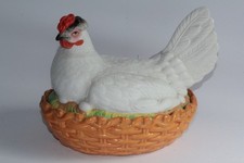 Terrine trompe l'œil Poule