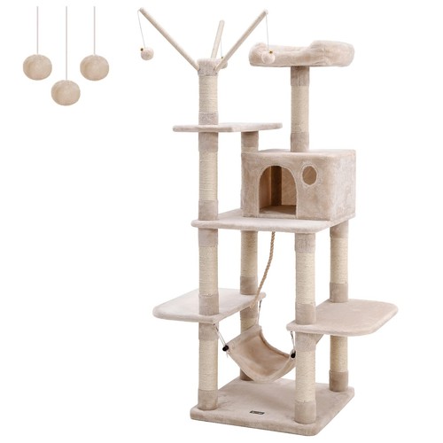 Arbre chat multi - à, multi-niveaux