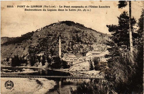 Cpa pont lignon le - cpa,