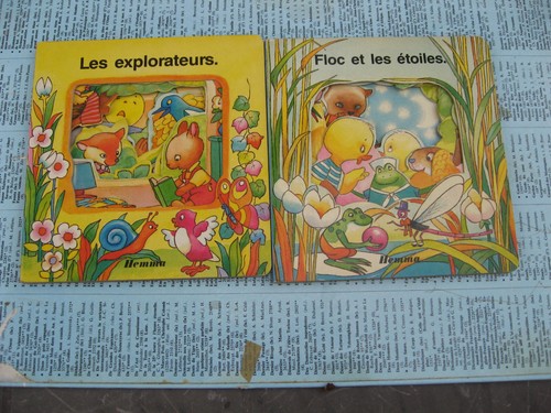 Lot livres en relief - 2,