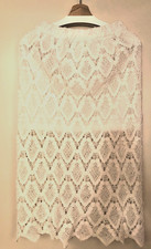 JUPE LONGUE BLANCHE A DENTELLE