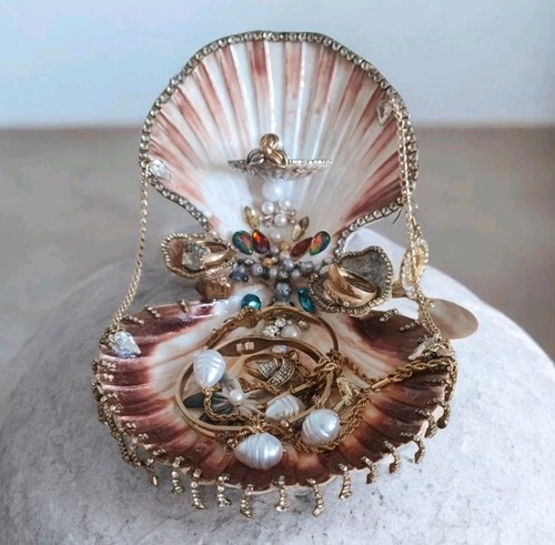 Porte bijoux coquillage - bijoux,