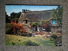 CPSM CPM BRETAIN BRETONNE OUTDOOR STAIR COTTAGE 