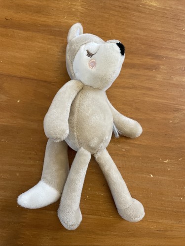 Peluche doudou renard - doudou, beige