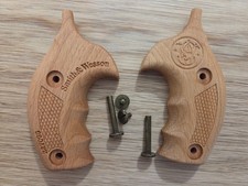 Plaquettes bois Smith & Wesson Safety Hamerless 32