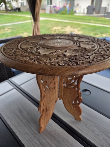 Vintage hand carved wooden - vintage,
