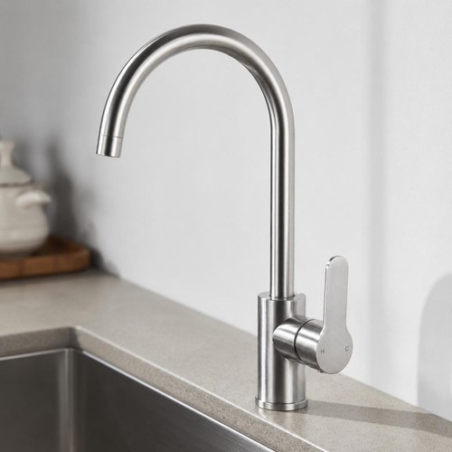 Robinet cuisine acier - cuisine,