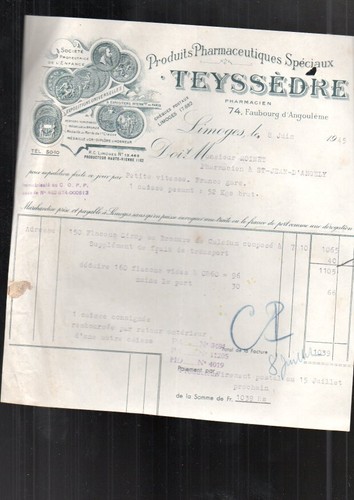 Invoice old special - old, pharmacy