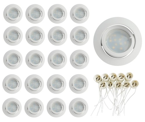 Lot spot encastrable 1 - lot, 1/4