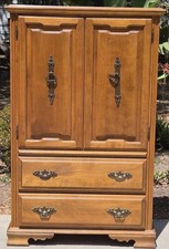 Vintage Oak Armoire From 1980. Great Condition. Must Go ASAP!