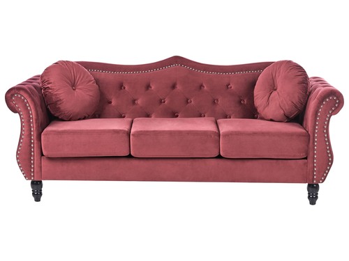 Beliani canapé chesterfield - beliani,
