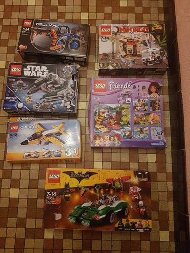 Lot boite lego vide star - boite,