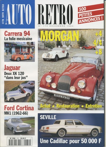 Auto retro 172 - n°172, 12/1994