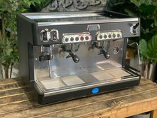 CARIMALI CENTO 2 GROUP BLACK HIGH CUP ESPRESSO COFFEE MACHINE