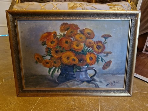 Peinture ancienne huile - peinture,