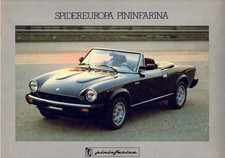 Brochure Pininfarina Spider