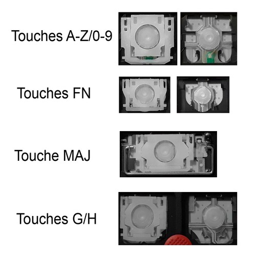 Touche clavier lenovo thinkpad - touche,