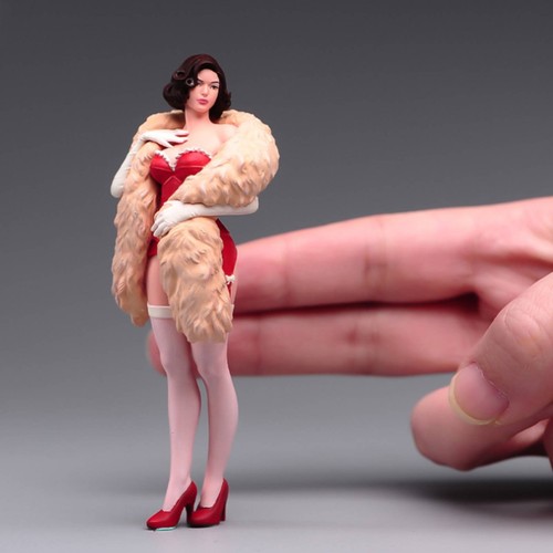 Statuette femme vintage - statuette,