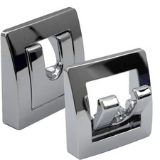 Garde-Robe Patère Crochet 2fach Pliable Caravane Mobile Home Caravan Chrome