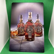 Chivas Regal- 12, 18 & 25 Year-Blended Scotch Whiskey -Metal Bar sign