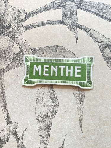 Menthe charmante étiquette - charmante,