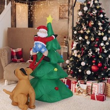 Arbre de noël gonflable et