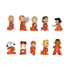 Série complète de 10 fèves