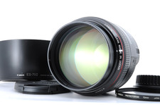 [Tested] Canon EF 85mm f/1.2 L USM II Prime Lens w/ Hood Filter From Japan