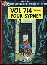 Livre Tintin Vol 714 Pour